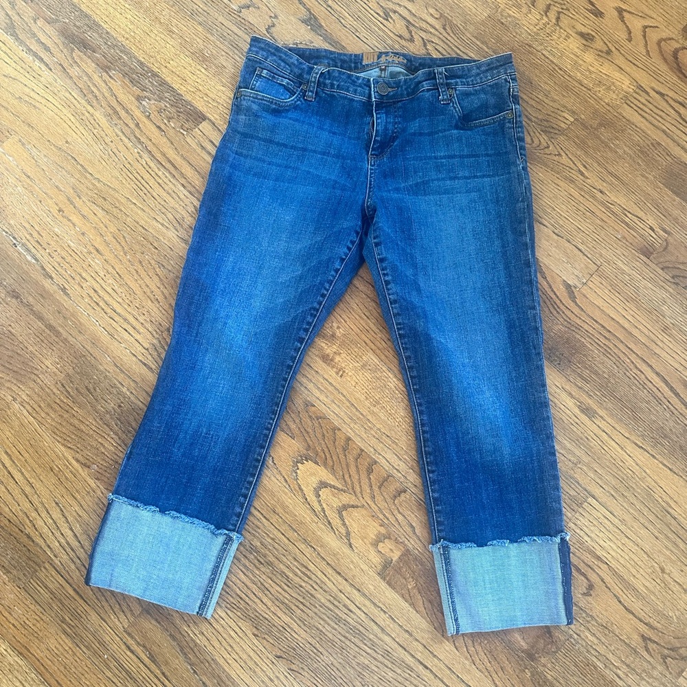 Kut from the Kloth Dark Blue Ankle Jeans